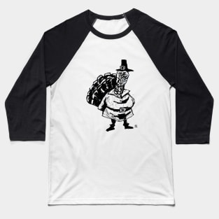 Turkey Pilgrim Baseball T-Shirt